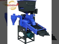 シングルフェーズ 6N50L PRO振動ライスミルマシン + デストナーとエレベーター